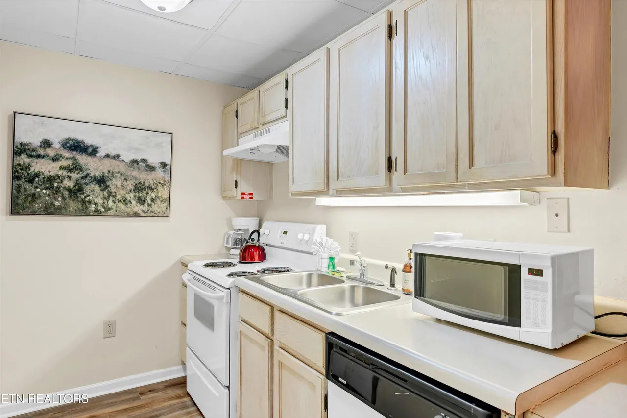 Basic condo kitchen