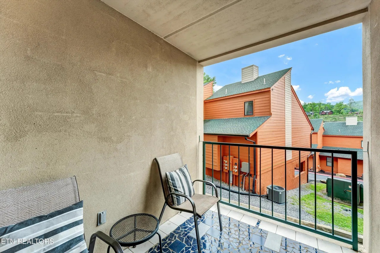Basic condo balcony